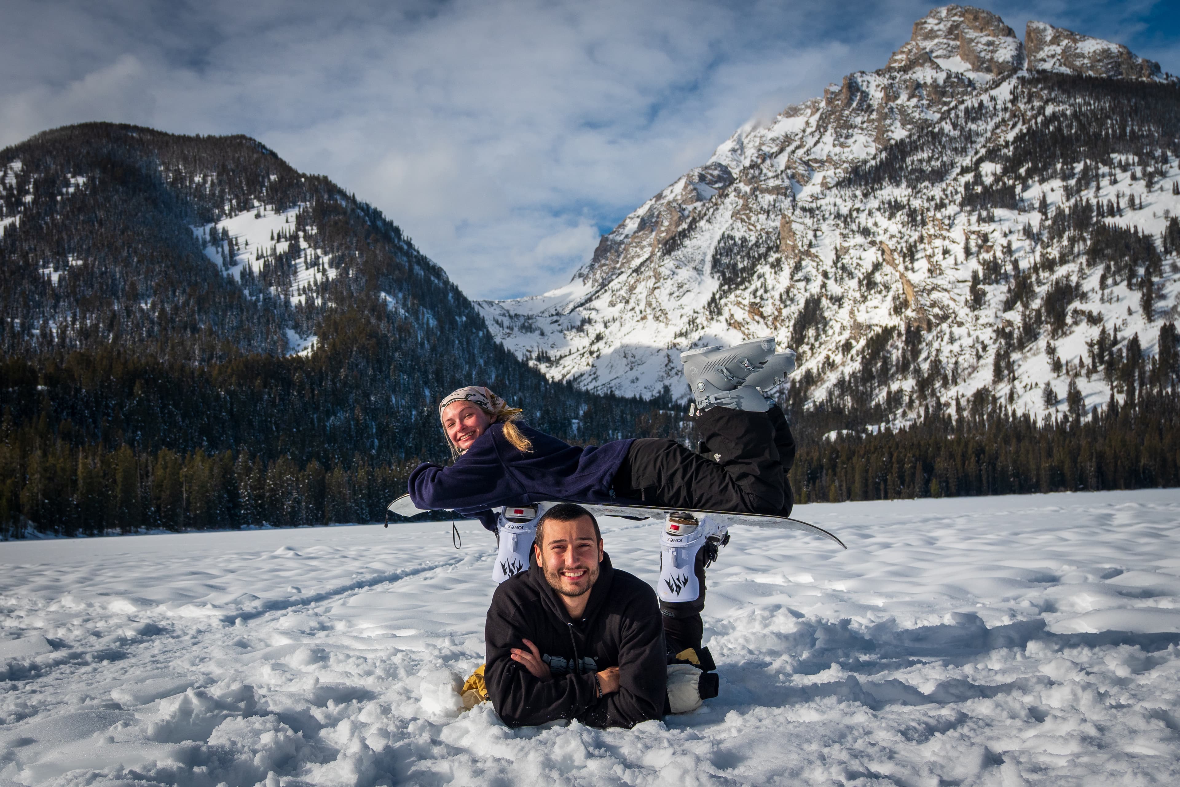 Mountain landscape in Colorado — replace with a photo of Jaylan and Alex